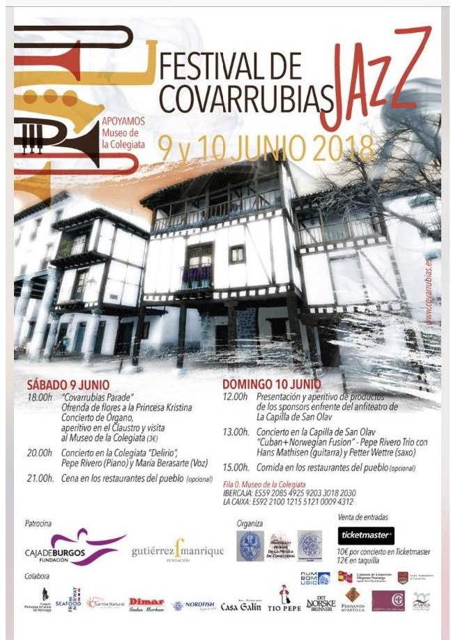 Festival de Jazz de Covarrubias 9 y 10 de junio